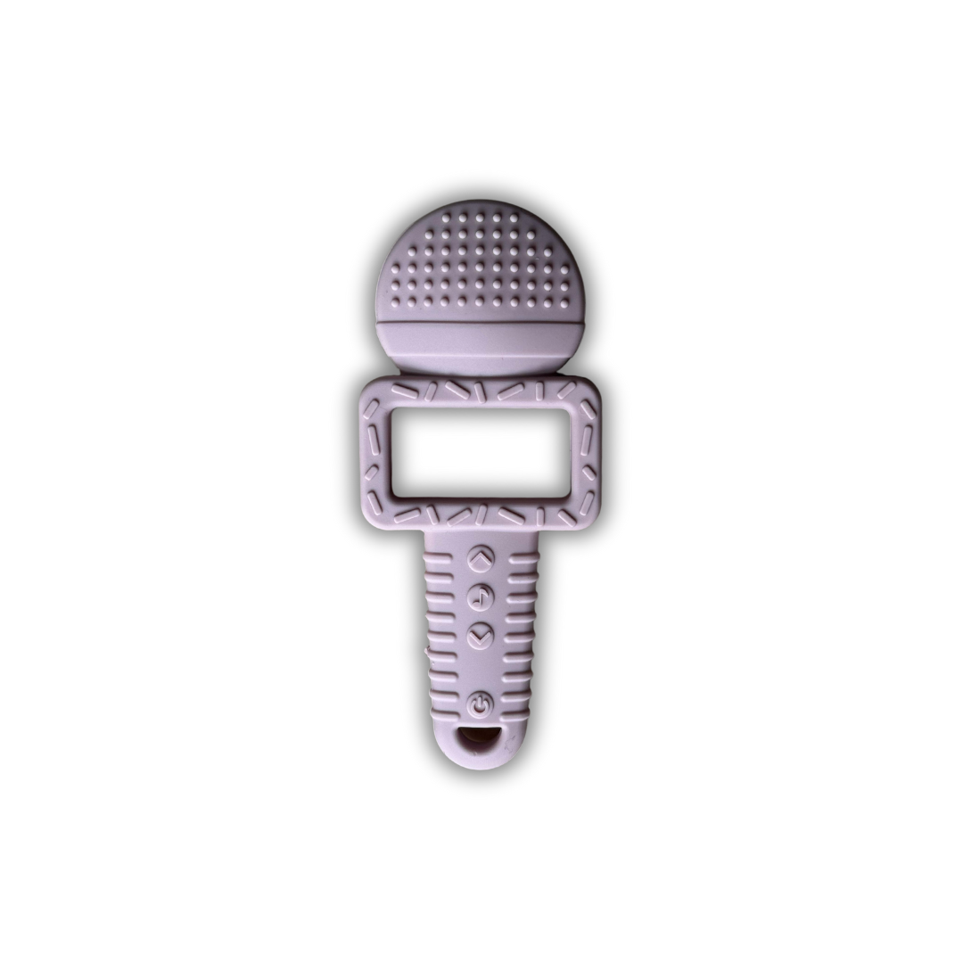Microphone Silicone Baby Teether