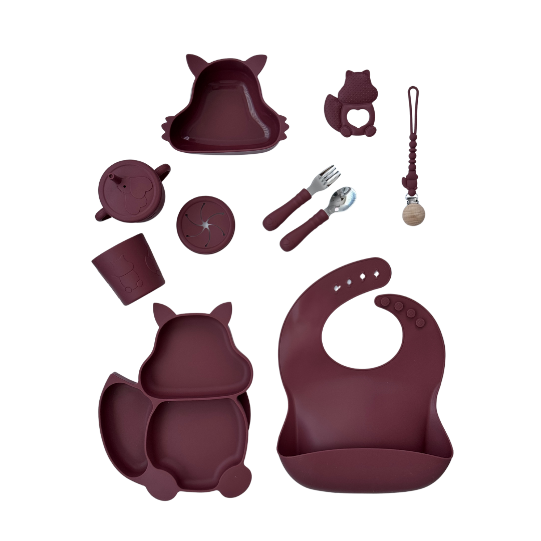 Silicone Fox Set - 9 pcs