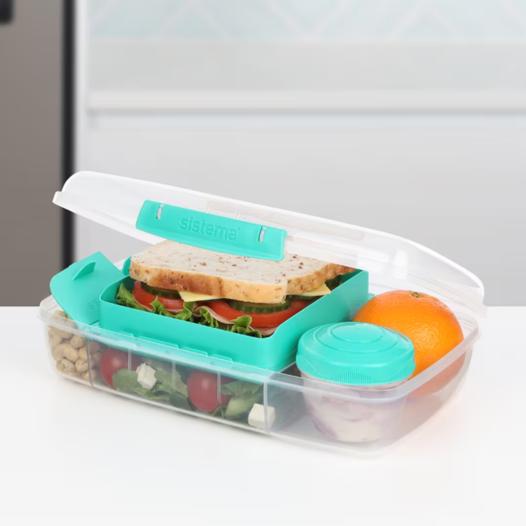 Sistema 1.76L Bento Box TO GO with Yogurt Pot