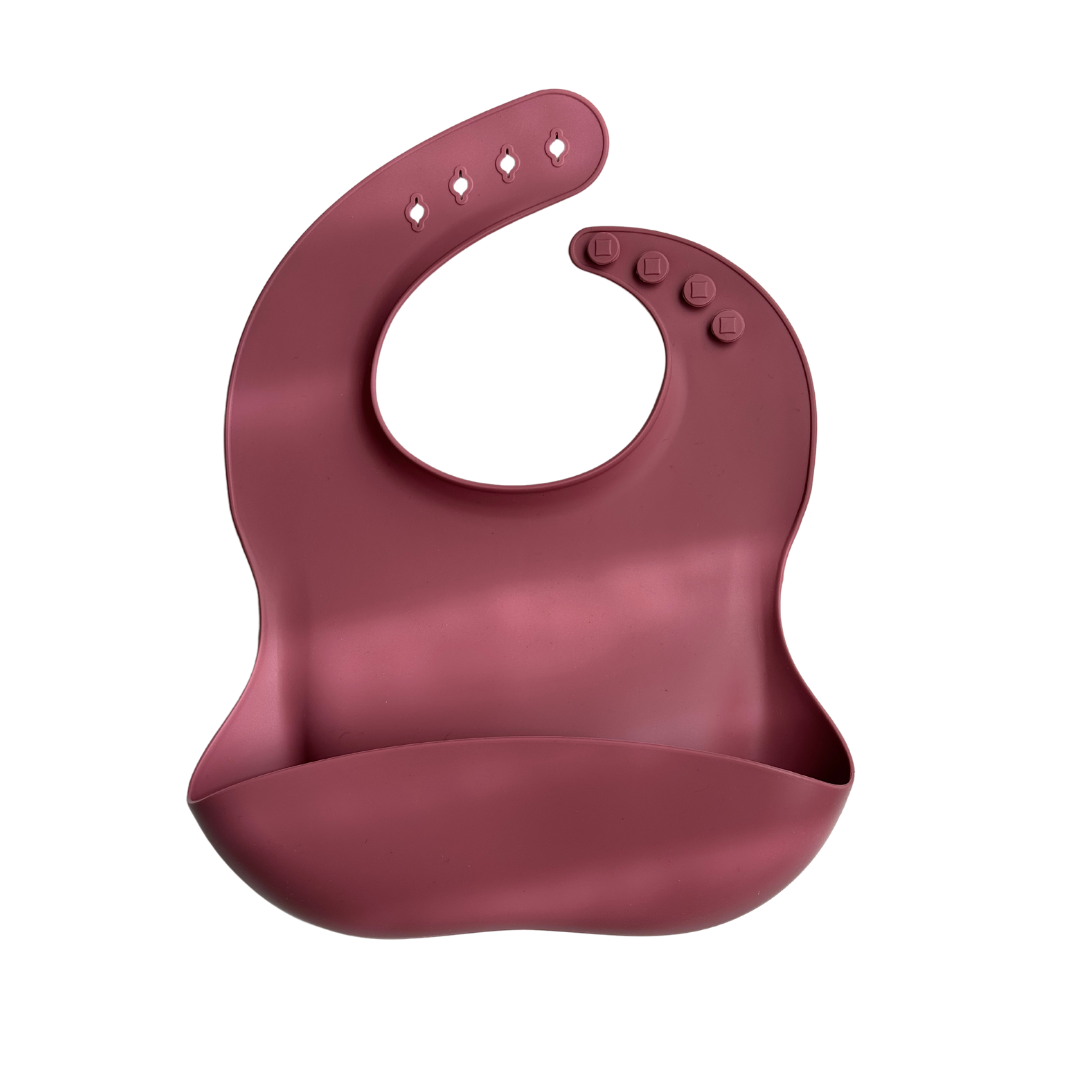 Waterproof Soft Baby Feeding Silicone Bibs