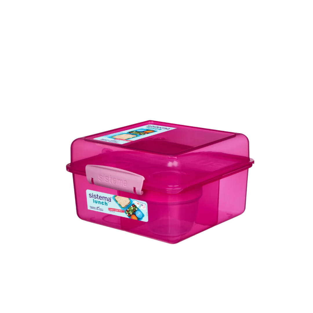 Sistema Bento lunch cube max with yogurt pot 2L