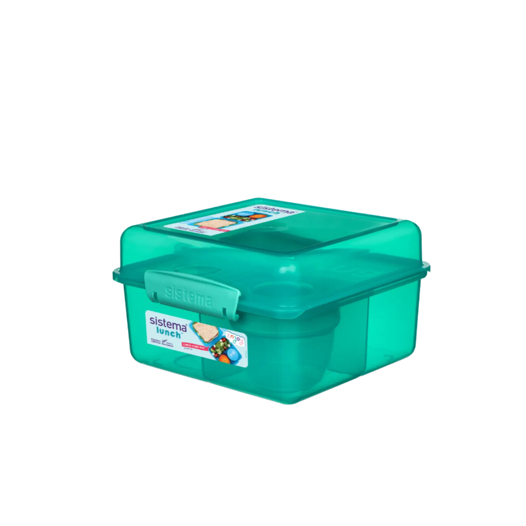 Sistema Bento lunch cube max with yogurt pot 2L